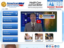 Tablet Screenshot of ahcpofva.com